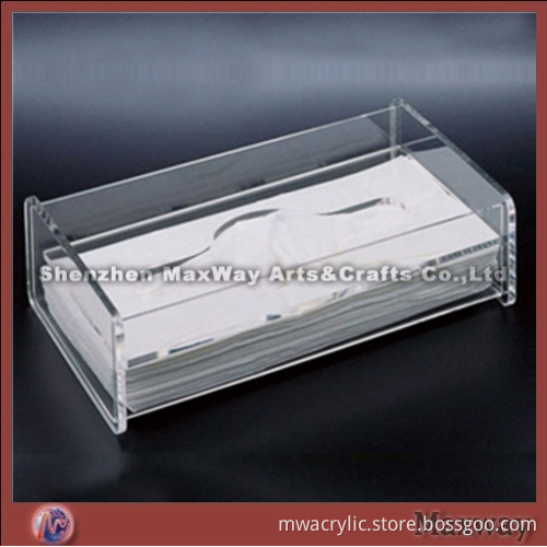 Transparent High Grade Acrylic/PMMA Napkin Case/Box
